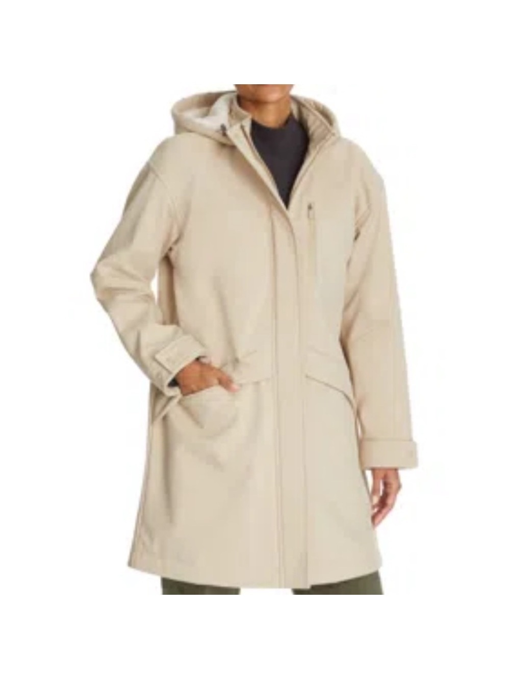 BASS OUTDOOR Women's Stadium Parka cream